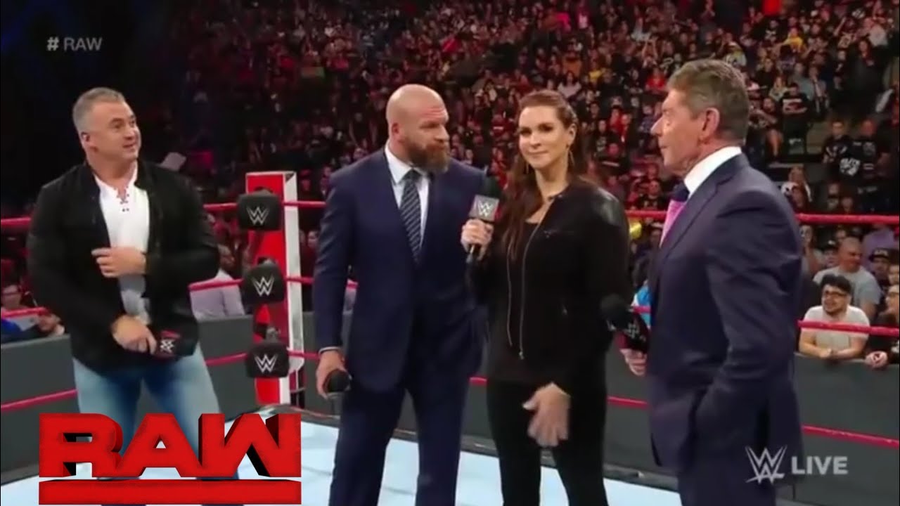 WWE रॉ रिजल्ट्स: 17 दिसंबर, 2018, विन्स मैकमेहन की वापसी 1