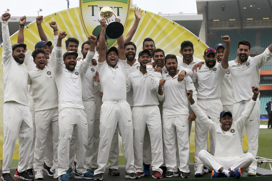 टेस्ट सीरीज जीतने पर भारतीय क्रिकेट टीम पुरस्कृत 1