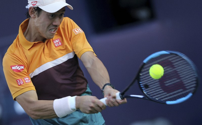 Tennis: Nishikori, who has been struggling in the Dubai championship