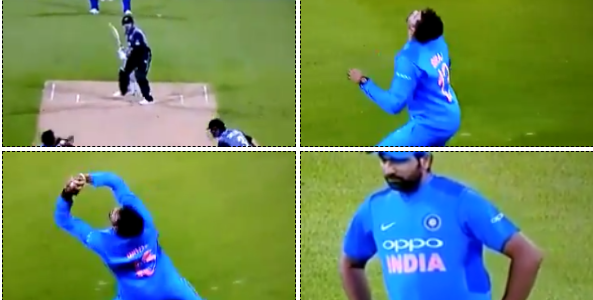 वीडियो : 17.5 ओवर में मोहम्मद सिराज का कैच देख, देखने लायक था कप्तान रोहित शर्मा का रिएक्शन 12