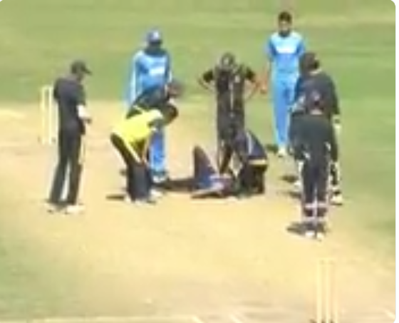 वीडियो : भारतीय टीम के इस खिलाड़ी के चेहरें पर लगी गेंद, दर्दनाक हादसे के बाद अस्पताल में भर्ती 1