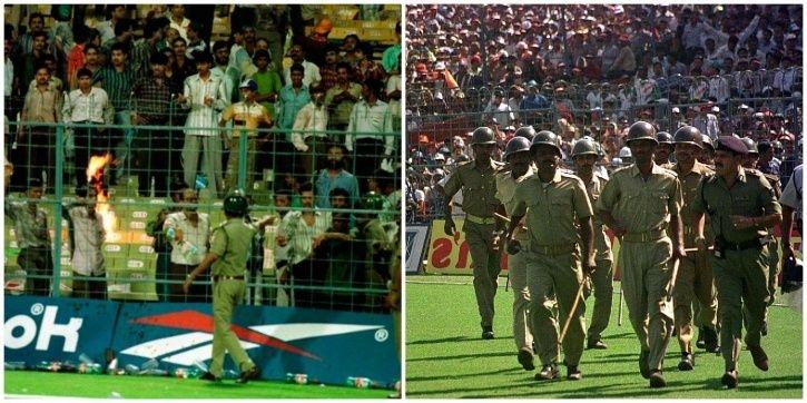 इतिहास के पन्नो से: जब पाकिस्तान के खिलाफ सचिन के रन आउट होने के बाद कराया दिया गया था पूरा स्टेडियम खाली 4
