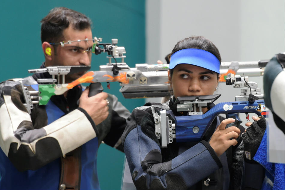 Shooting World Cup: Anjum, Ravi 10 meter air rifle outside mixed team competition