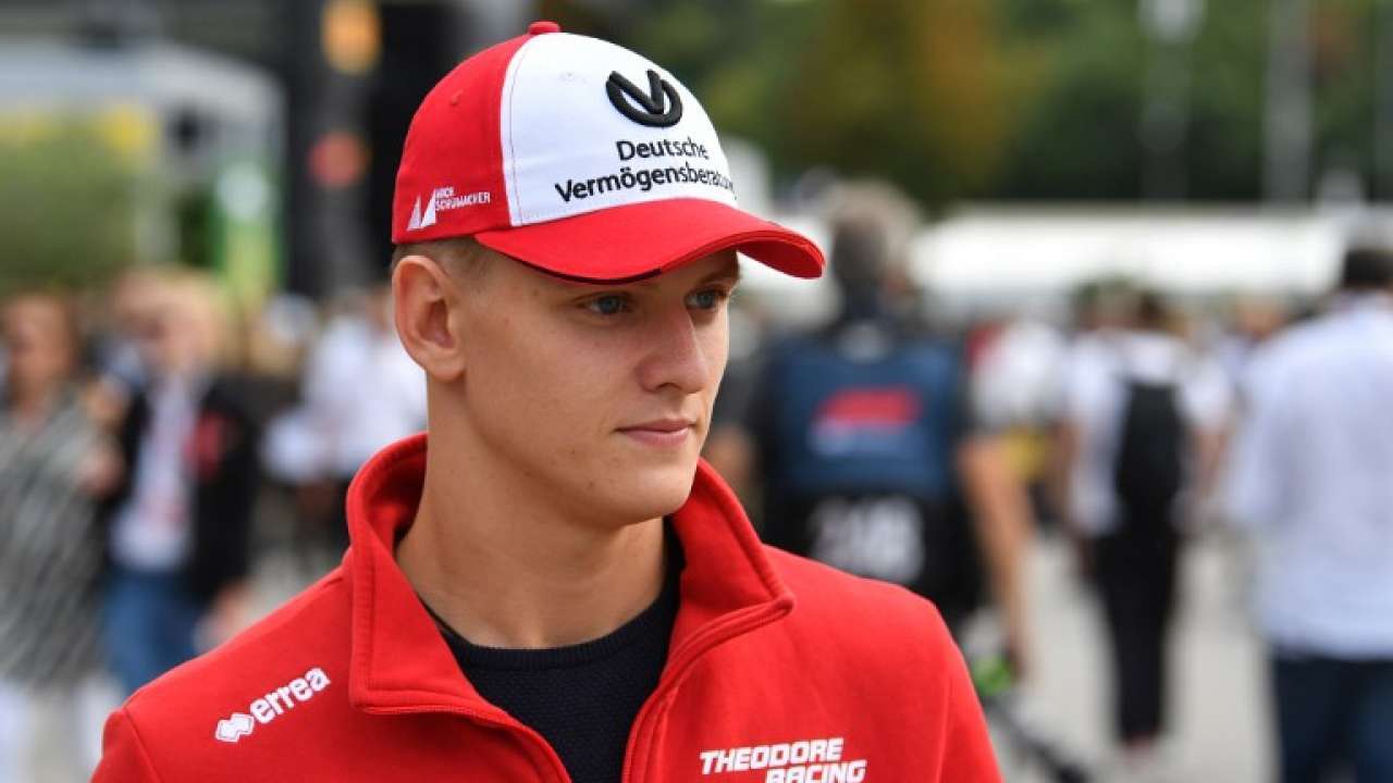 Michael Schumacher's son Mick debuted in Formula 1