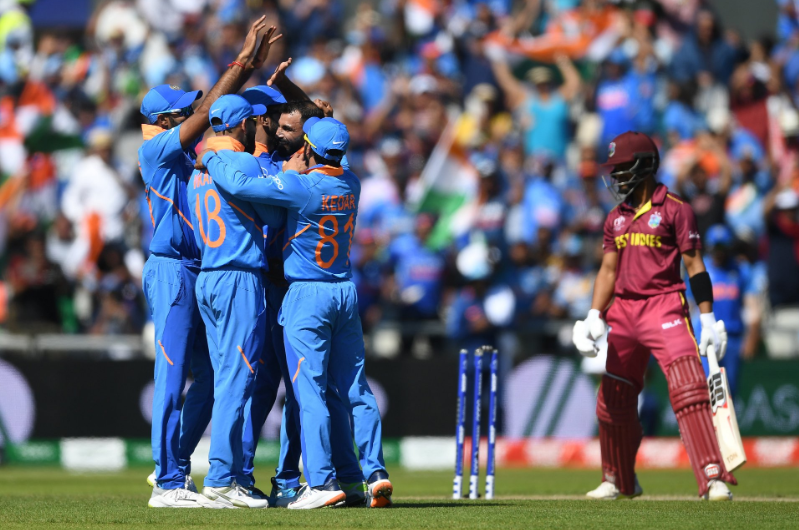 INDvsWI : भारत ने वेस्टइंडीज को 125 रन के अंतर से हराया, देखें मैच का पूरा स्कोरकार्ड 1