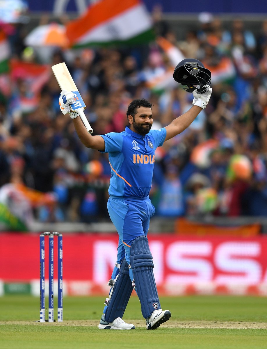 WORLD CUP 2019: IND vs BAN: चौथी शतकीय पारी के बाद सोशल मीडिया पर छाए रोहित शर्मा, युवराज, पीटरसन, सहवाग सभी ने की तारीफ 1