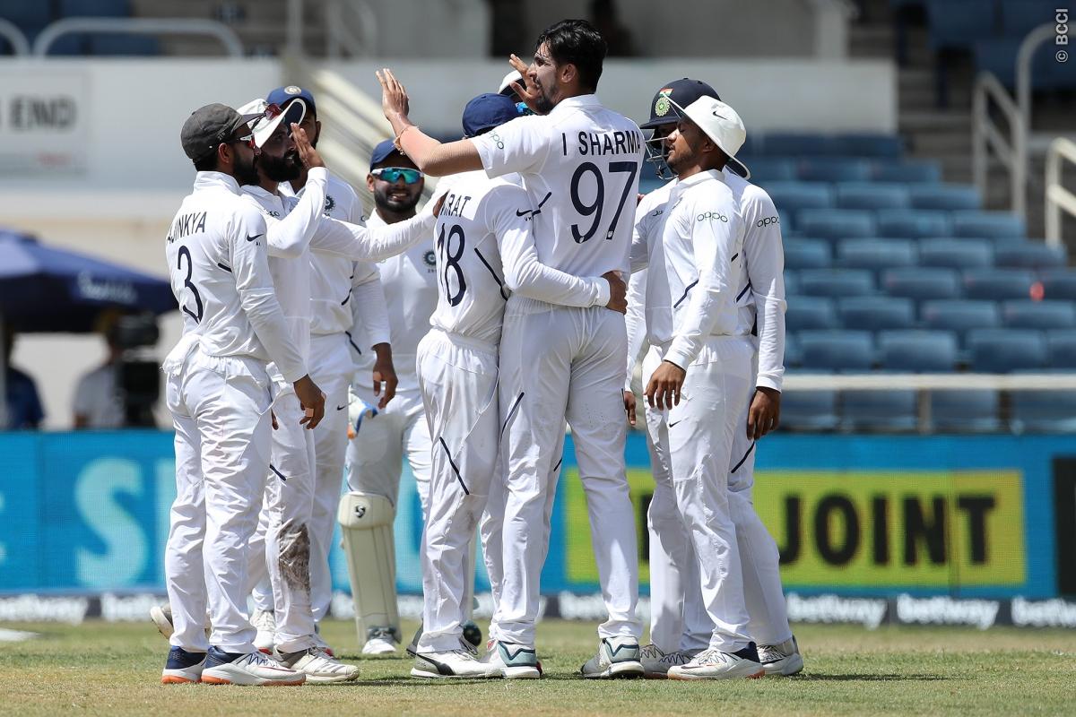 WIvIND, जमैका टेस्ट: 299 रनों की बढत के बावजूद भारत ने नहीं दिया फॉलोऑन, दूसरी पारी में खराब शुरुआत 6