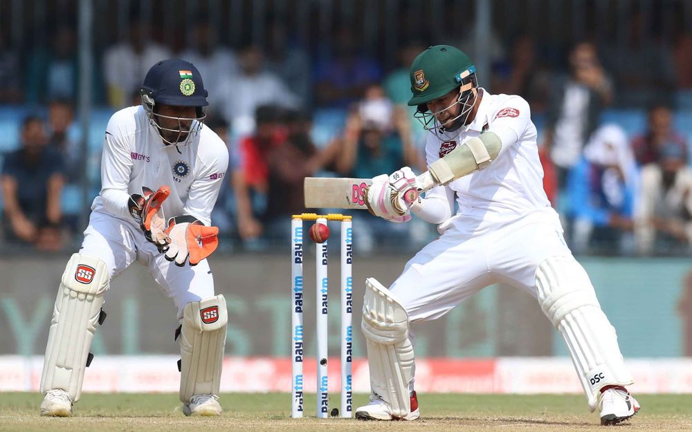 INDvBAN, पहला टेस्ट: तीसरे दिन चाय तक बैकफुट पर बांग्लादेश, जीत से 4 विकेट दूर भारत 3