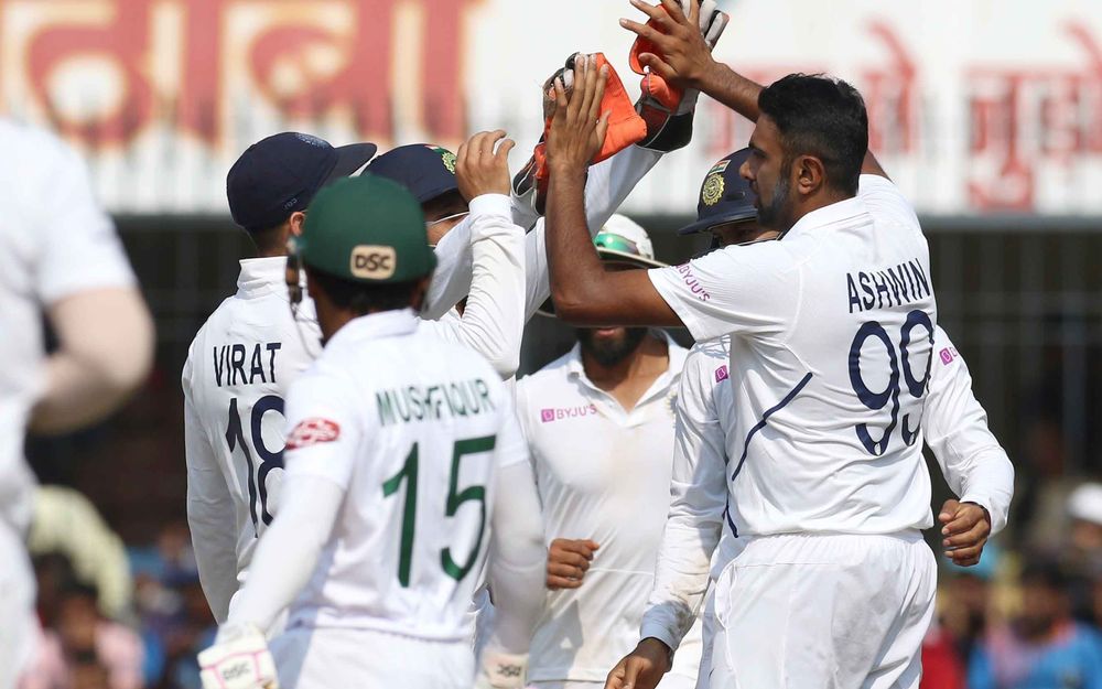IND vs BAN : भारत ने पहले टेस्ट में बांग्लादेश को पारी व 130 रनों से रौंदा 6