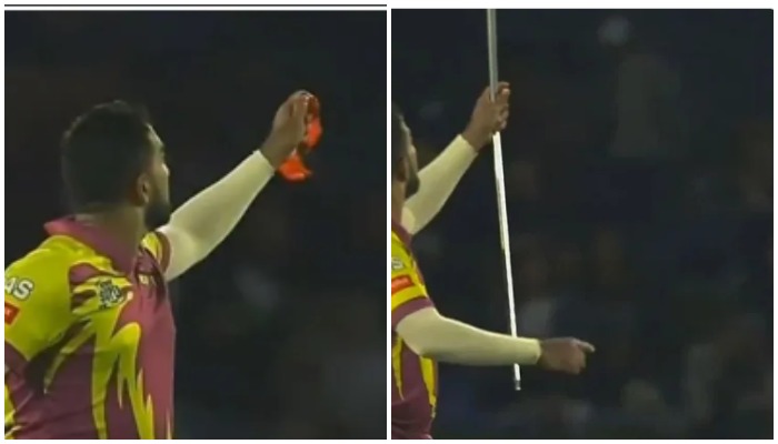 वीडियो : विकेट लेने के बाद तबरेज शम्सी ने बीच मैदान में रूमाल को बना दिया जादुई छड़ी 5