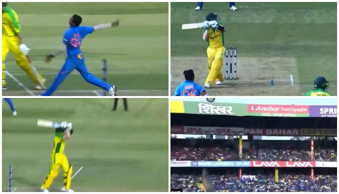 IND vs AUS: स्टीव स्मिथ ने तीसरे वनडे में लगाया महेंद्र सिंह धोनी का सिग्नेचर हेलीकॉप्टर शॉट, देखें वीडियो 1