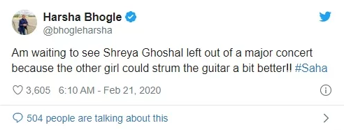 पहले टेस्ट में साहा को न खिलाने पर भारतीय टीम मनेजमेंट पर भड़के हर्षा भोगले, कही यह बात 5 पहले टेस्ट में साहा को न खिलाने पर भारतीय टीम मनेजमेंट पर भड़के हर्षा भोगले, कही यह बात 5
