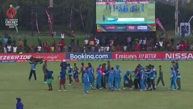 U-19 विश्व कप फाइनल के बाद बांग्लादेशी खिलाड़ियों ने की शर्मनाक हरकत, भारतीय खिलाड़ियों के साथ किया बुरा बर्ताव, देखें वीडियो 3