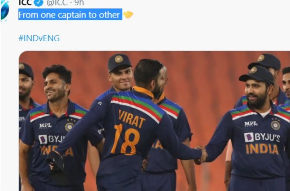 4 ओवर के लिए कप्तान बने रोहित शर्मा ने भारत को जीता दिया हारा हुआ मैच 4