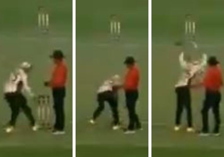 शाकिब अल हसन ने बीच मैच में की शर्मनाक हरकत, विकेट पर मारी लात और अंपायर से भी भिड़े
