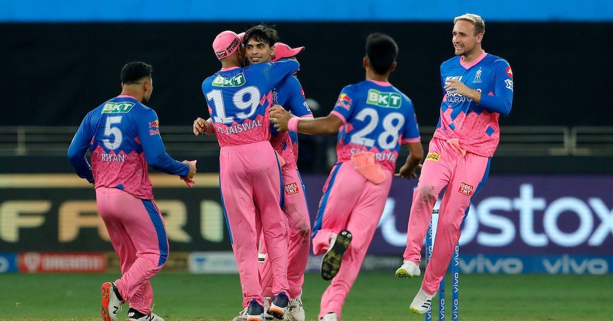राजस्थान रॉयल्स की जीत के हीरो कार्तिक त्यागी को कप्तान संजू सैमसन ने बताया ब्रेट ली 3