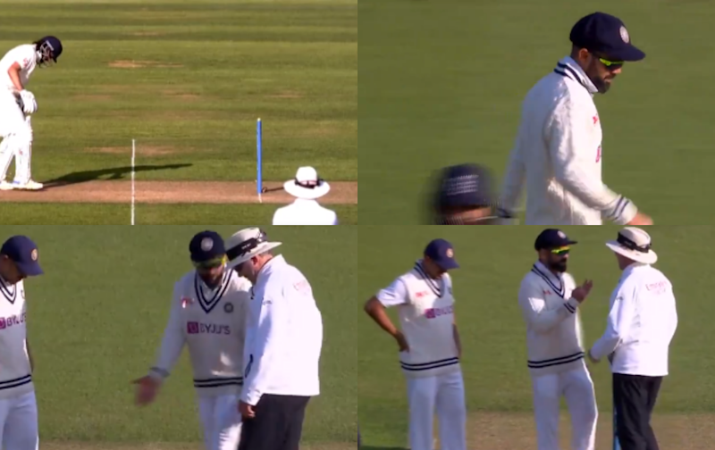 ENG vs IND: इंग्लैंड के सलामी बल्लेबाज हमीद ने मैदान पर की ऐसी हरकत भड़के विराट कोहली ने अंपायर से की शिकायत 4