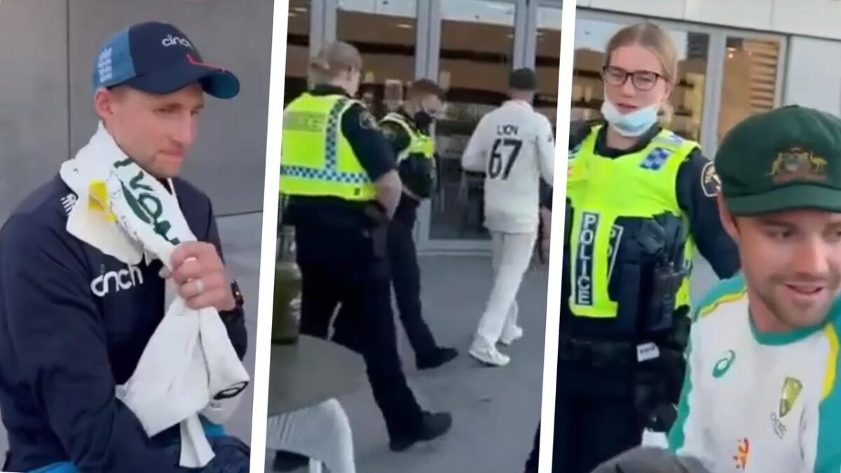 Australia and England players caught by police after Ashes Series