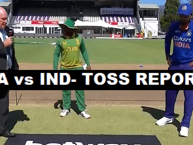 INDvsSA(TOSS REPORT)- दूसरे वनडे मैच में भारत ने जीता टॉस, पहले बल्लेबाजी करने का फैसला 6