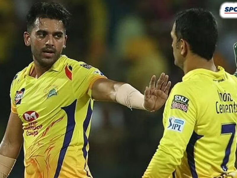 CSK deepak chahar reveals discussion with ms dhoni the day he retired