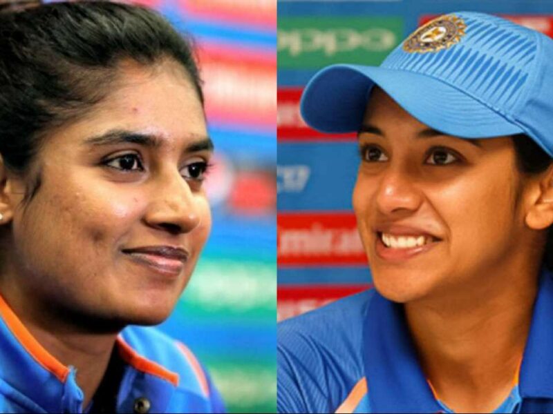 ICC Women ODI Rankings Smriti Mandhana reached to 5th position mithali raj on 2nd