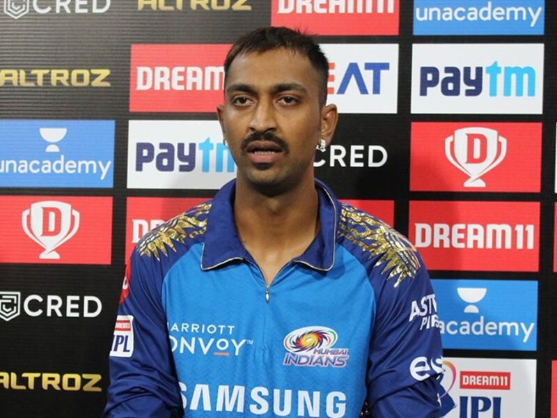 Krunal Pandya says i like pressure and do not back off from responsibility before ipl 2022 auction