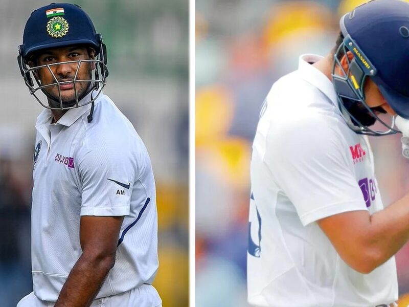 ind-vs-sl-2nd-test-mayank-agarwal-out-on-no-ball-rohit-sharma-mistake