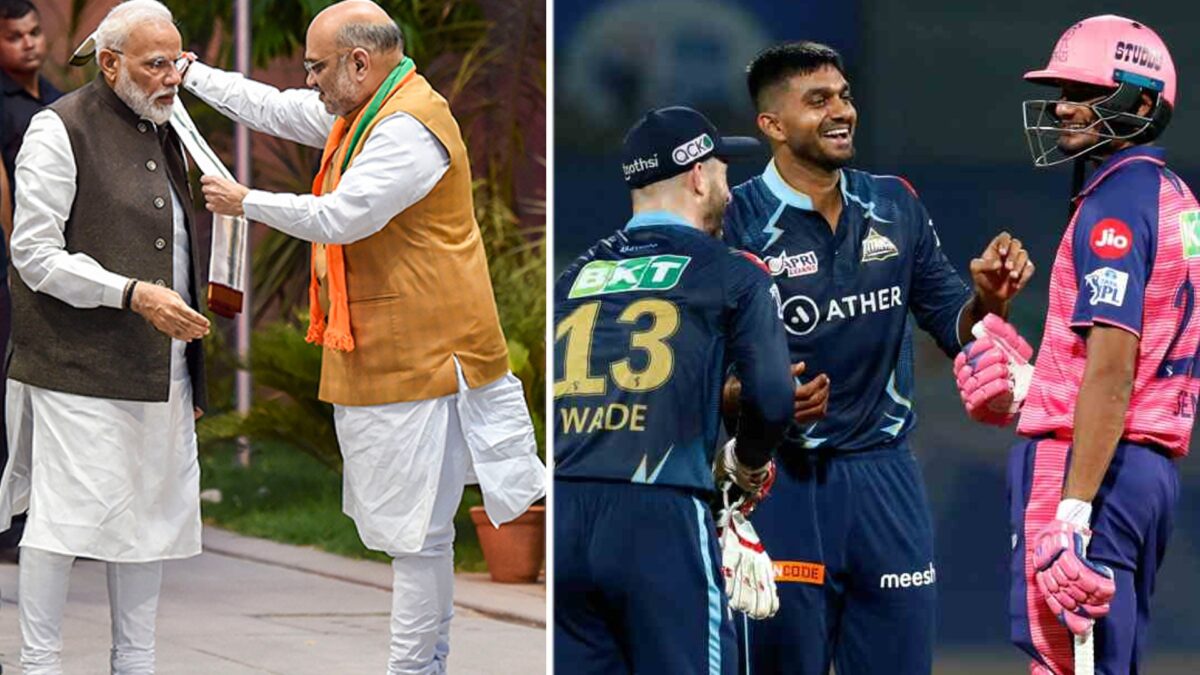 Narendra Modi Amit Shah Can Visit To Watch IPL 2022 Final