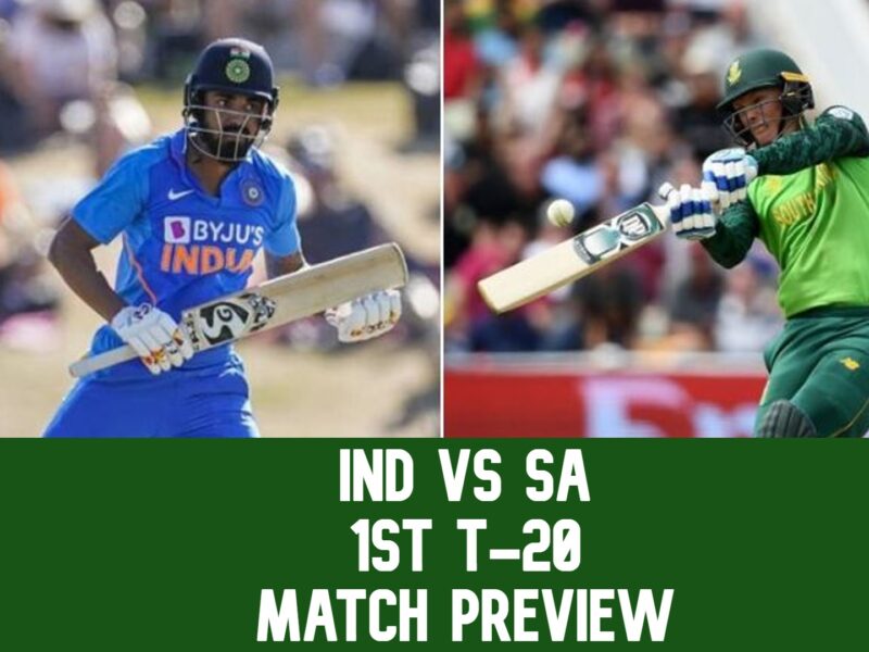 IND vs SA 1st T20 Match Preview Prediction