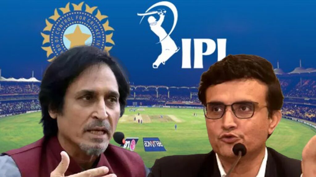 "गांगुली ने मुझे 2 बार IPL Final देखने के लिए बुलाया.." PCB के चेयरमेन ने किया भारत-पाक रिश्ते से जुड़ा बड़ा खुलासा 2 Ramiz Raja Sourav Ganguly IPL Final