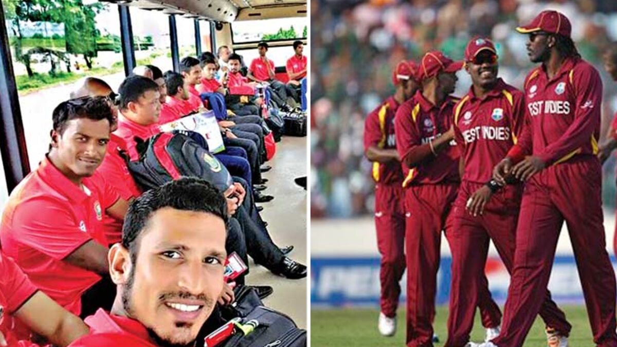 Bangladesh Cricketers Face Horrific Sea Voyage In West indies