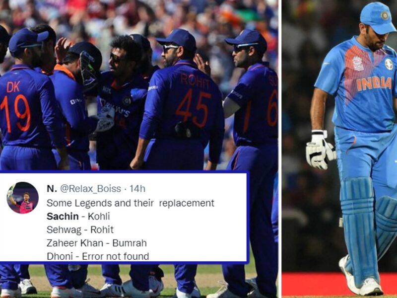MS Dhoni Replacement Trending On Twitter