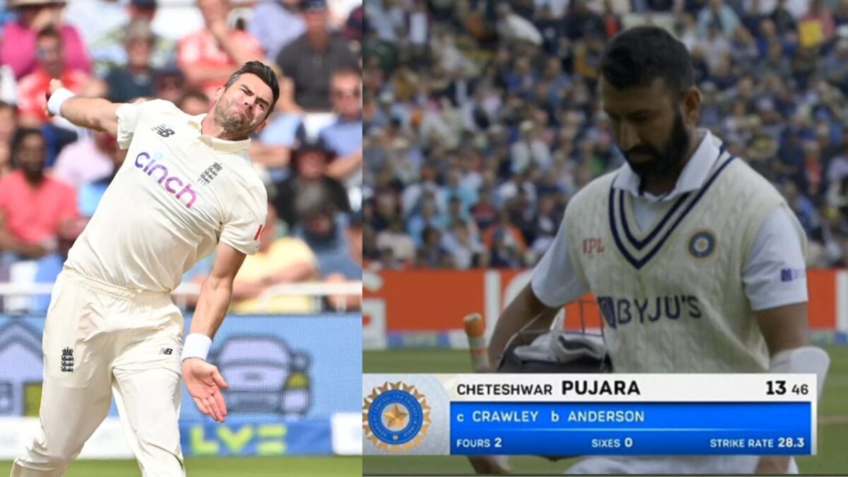 ENG vs IND 5th Test: Cheteshwar Pujara के लिए काल बने जेम्स एंडरसन, गावस्कर के इस शर्मनाक क्लब में बनाई जगह