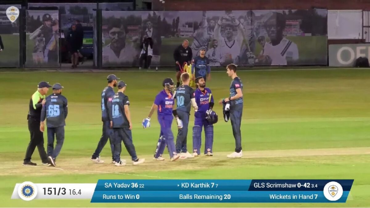 दीपक हुड्डा और तेज गेंदबाजों के शानदार प्रदर्शन के दम पर भारत ने दी डर्बीशायर को मात, 7 विकेट से जीता मुकाबला!