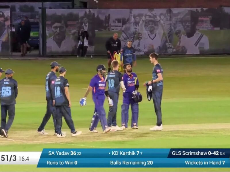 दीपक हुड्डा और तेज गेंदबाजों के शानदार प्रदर्शन के दम पर भारत ने दी डर्बीशायर को मात, 7 विकेट से जीता मुकाबला!