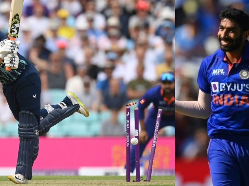 ENG vs IND 1st ODI : बुमराह की गेंद पर क्लीन बोल्ड हुए Liam Livingstone, वीडियो हो रहा है वायरल