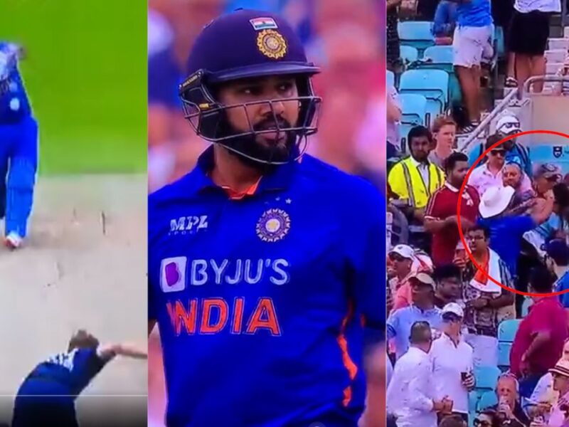 ENG vs IND 1st ODI : Rohit Sharma के पुल शॉट से घायल हुई छोटी सी फैन, मेडिकल टीम को करनी पड़ी जाँच, देखें वीडियो