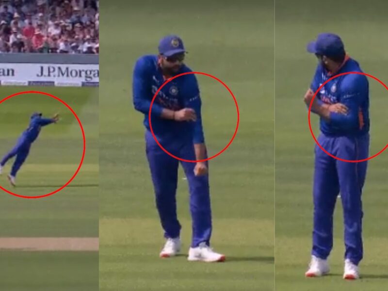 ENG vs IND 2nd ODI : लिविंगस्टोन के शॉट से चोटिल होने से बाल-बाल बचे Rohit Sharma, अब वीडियो हो रहा है वायरल