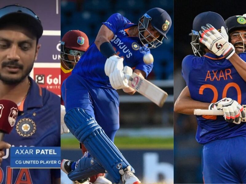 WI vs IND 2nd ODI: 'हमने आईपीएल में भी ऐसा ही किया है...वनडे में पहला अर्धशतक जड़ने पर क्या बोले Axar Patel ?