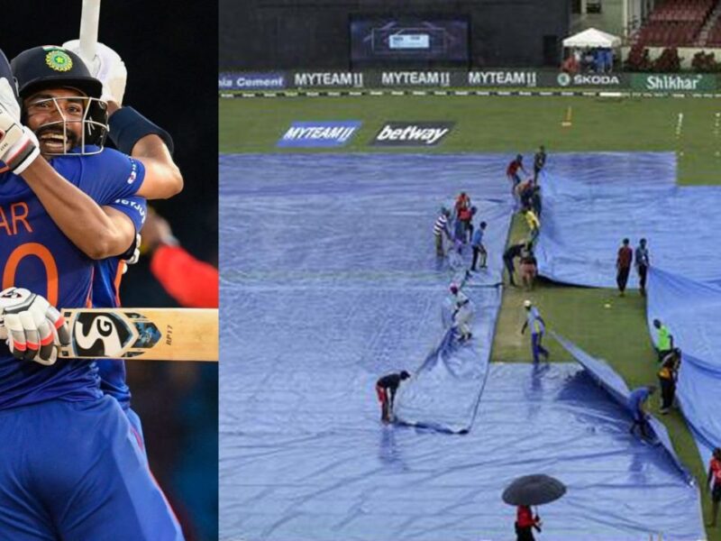 WI vs IND 3rd ODI : तीसरे वनडे मैच में बारिश बन सकती है विलेन, जानिए पिच और मौसम का मिजाज ?