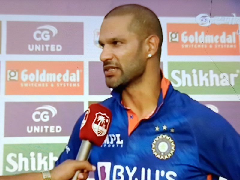 Shikhar Dhawan ने वेस्टइंडीज के खिलाफ सीरीज जीतने के बाद क्या कहा?