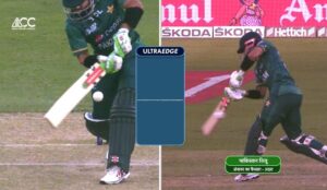 IND vs PAK: पहले ओवर की दूसरे गेंद पर आउट होते-होते बचे मोहम्मद रिजवान