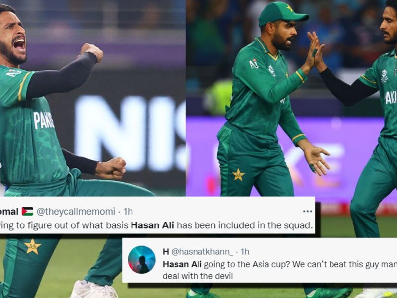 एशिया कप में Hasan Ali की एंट्री देख फैंस ने दी प्रतिक्रिया