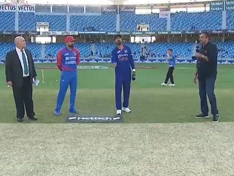IND vs AFG toss report asia cup 2022