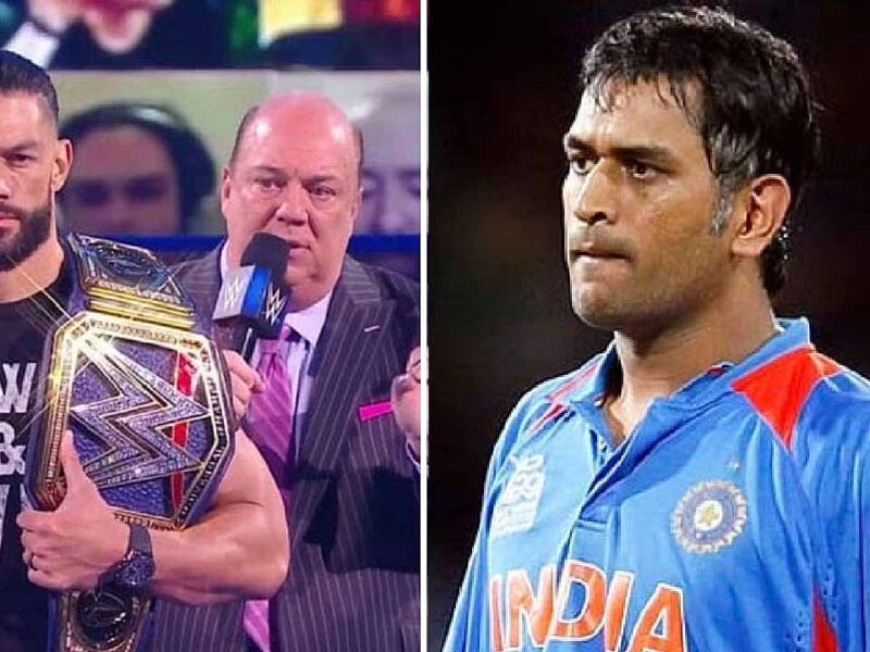 MS Dhoni once again trolled by Paul Heyman
