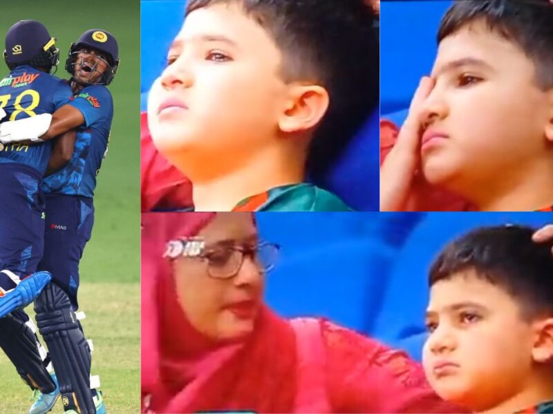 SL vs BAN: क्रिकेट दो टीमों का नहीं भावनाओं का खेल है, बांग्लादेश की हार से नन्हें फैन की आँखों में दिखा आंसुओं का समंदर