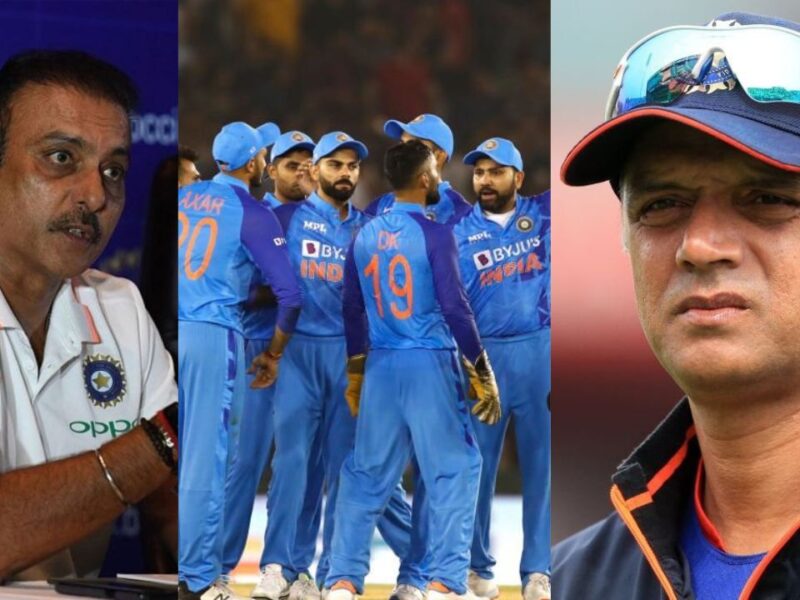 रवि शास्त्री ने राहुल द्रविड़ की कोचिंग पर उठाए सवाल, कहा-'यह टीम सबसे कमजोर है' 6