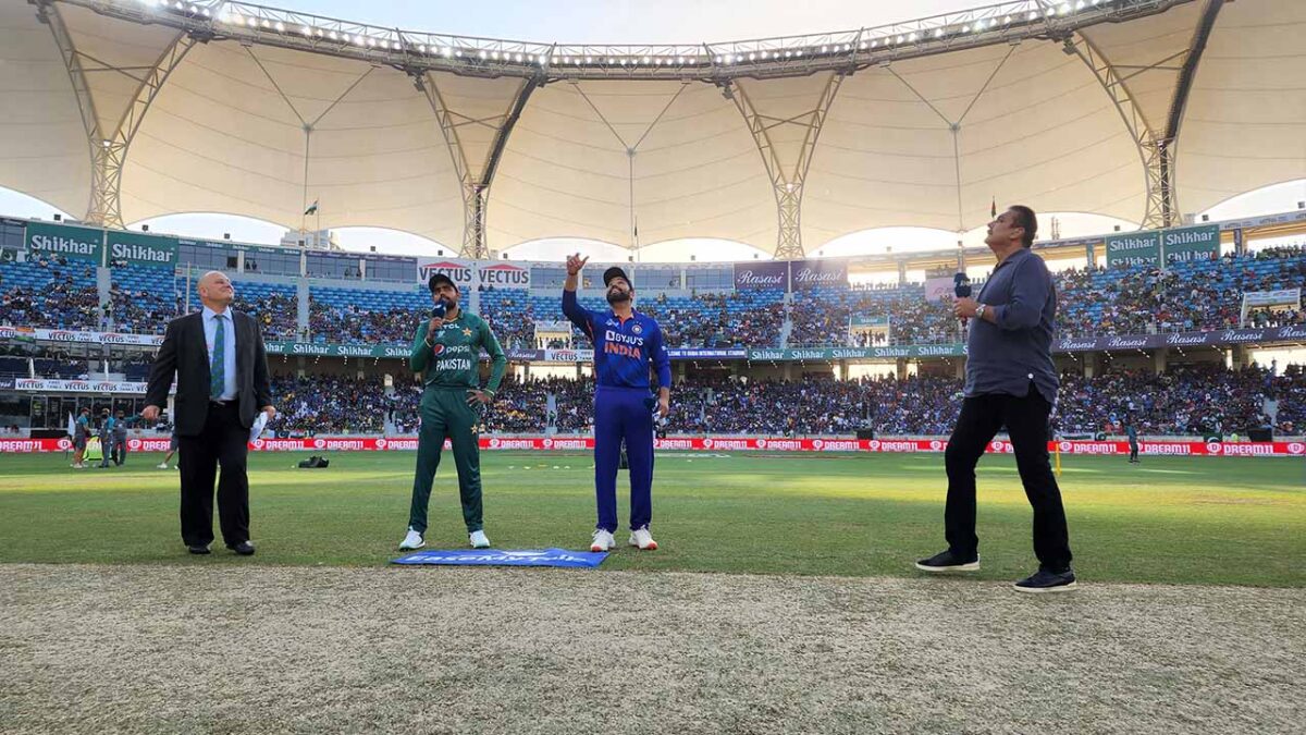ind vs pak toss report asia cup 2022