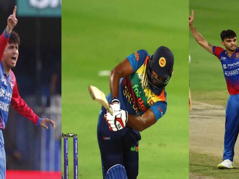 sl vs afg match report asia cup 2022