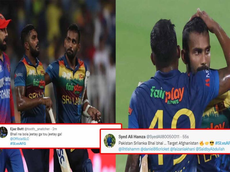 sl vs afg twitter reactions asia cup 2022